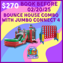 BOUNCE HOUSE CONNECT 4 SPECIAL