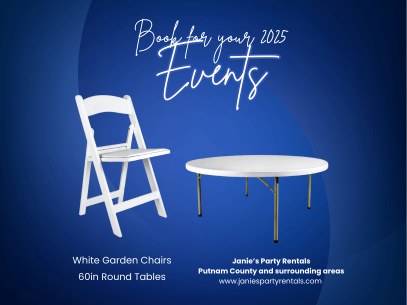 table and chair rentals