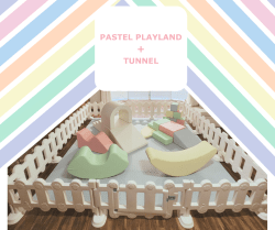 PASTEL PLAYLAND + TUNNEL