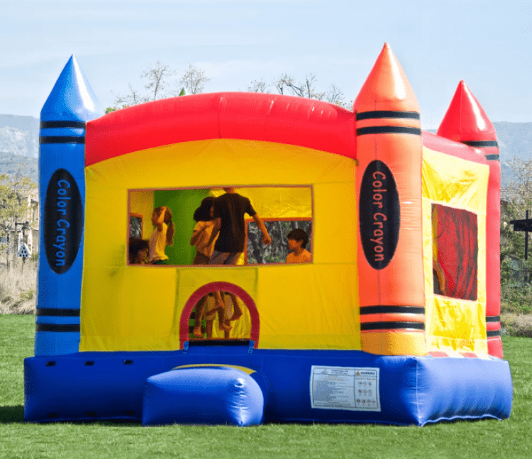 Crayon Bounce House