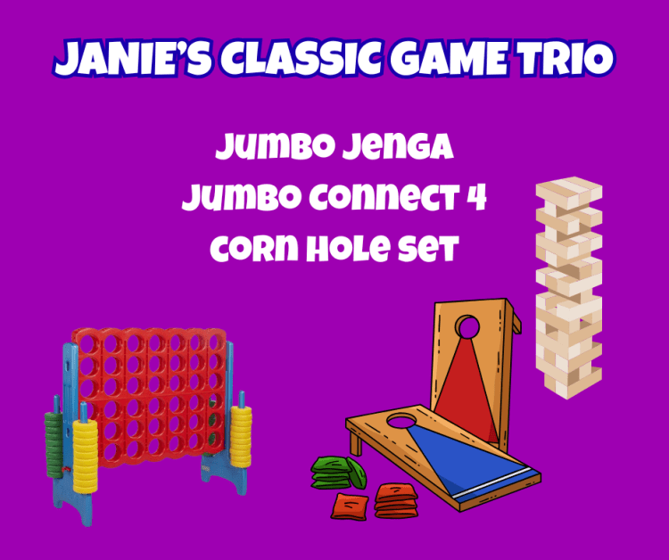 Janie’s Classic Game Trio